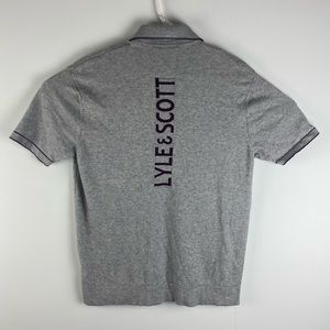 Lyle & Scott x TRENDYGOLF cotton wool golf polo M